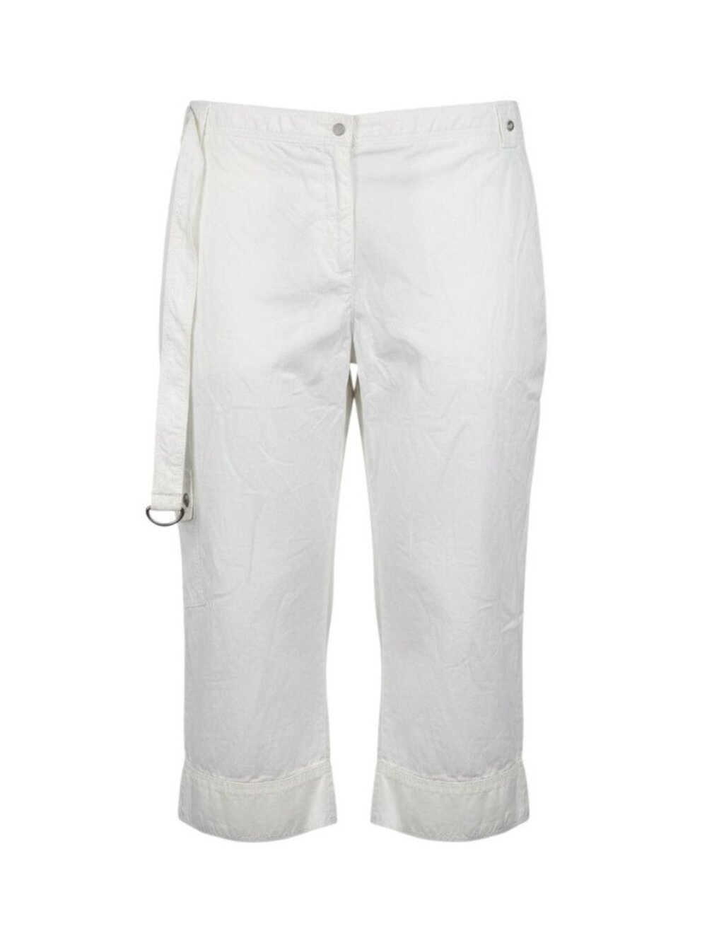 JH Collectibles Womens White Capri Pants 22W